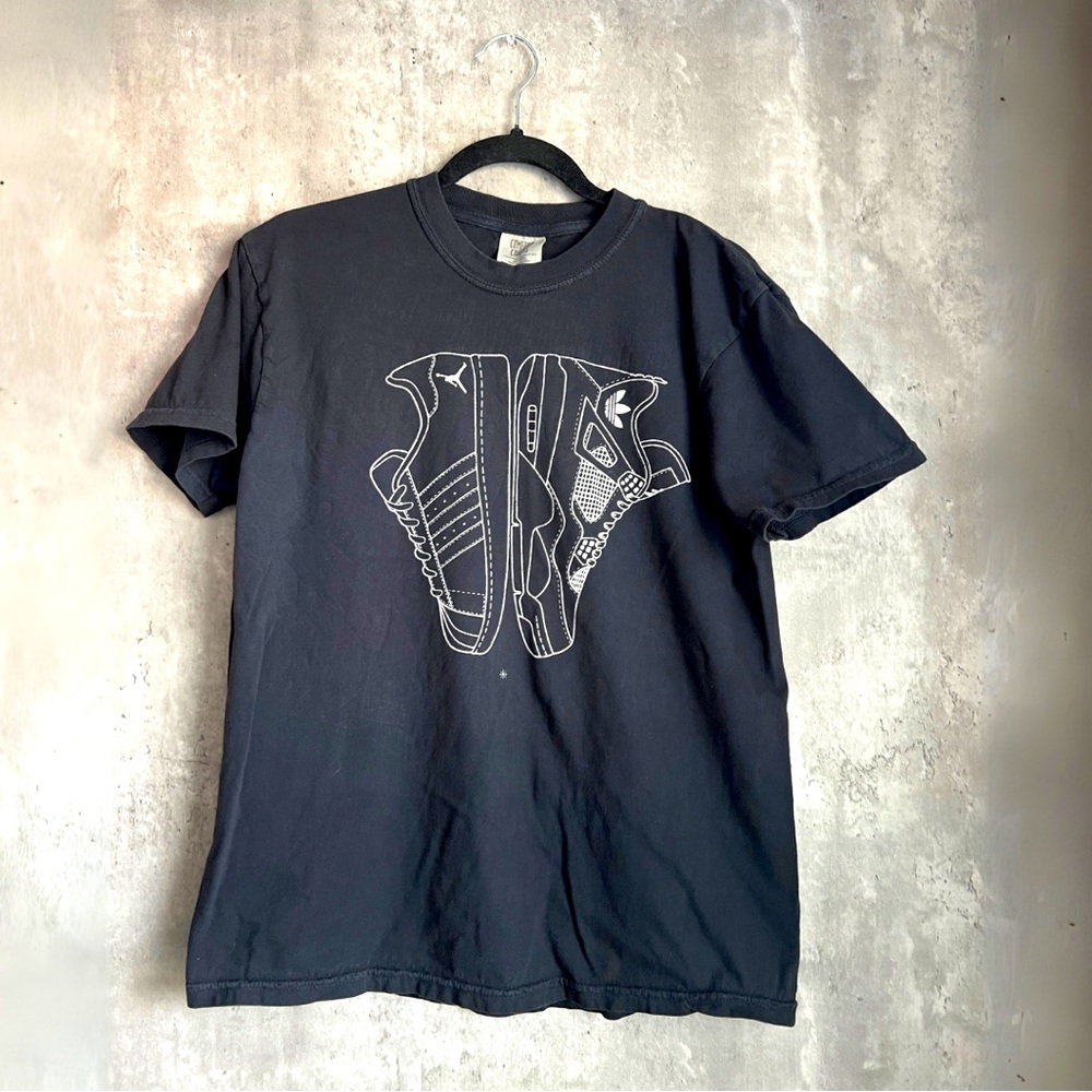 Custom Sneaker Tee Youth Size Medium